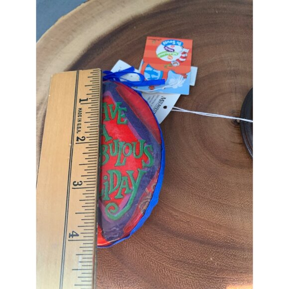 Dr. Seuss Christmas Ornaments Set with Cat In The Hat & Horton 1998 - Picture 10 of 12